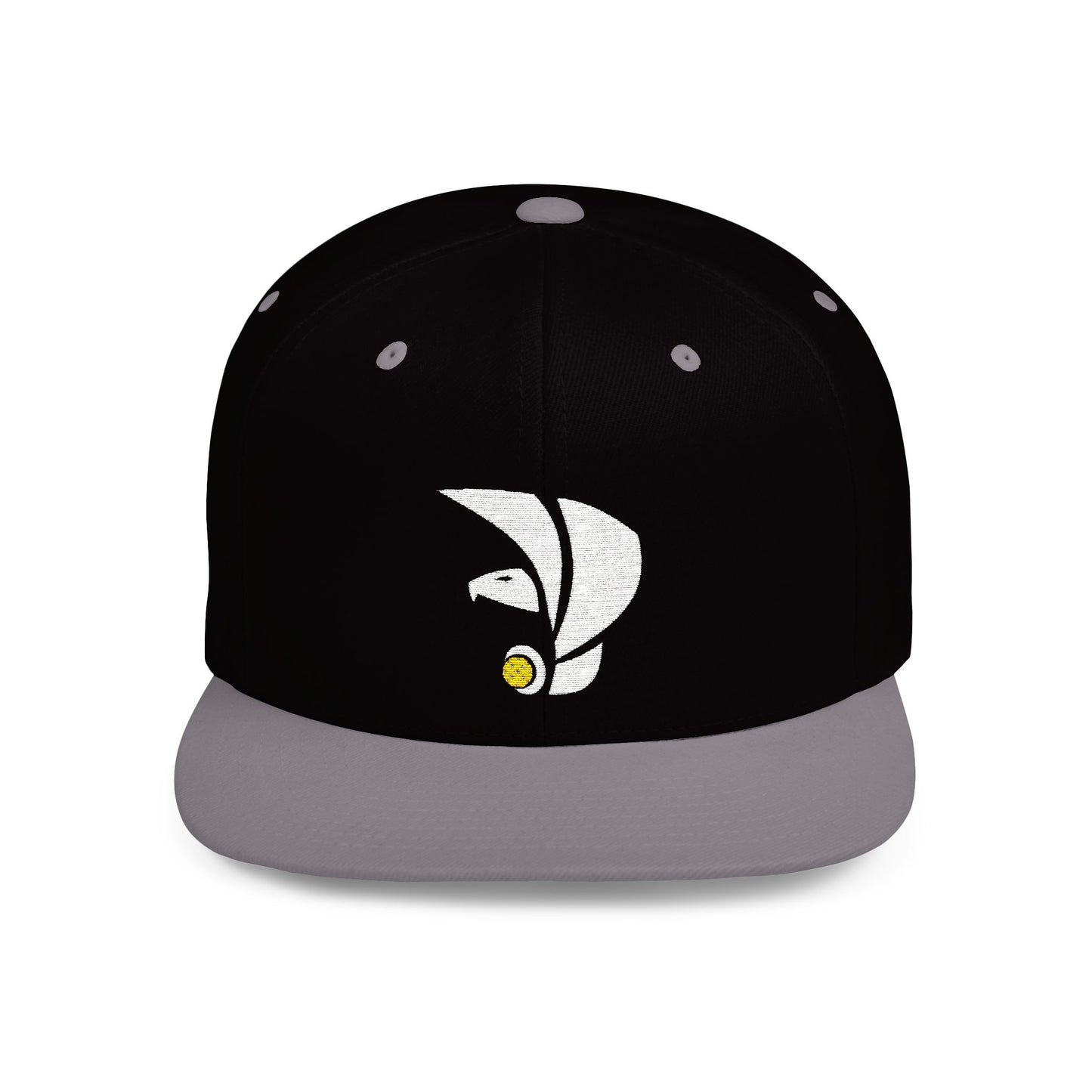 Stylish Flat Bill Snapback Cap - Trendy Casual Hat for Cool Streetwear
