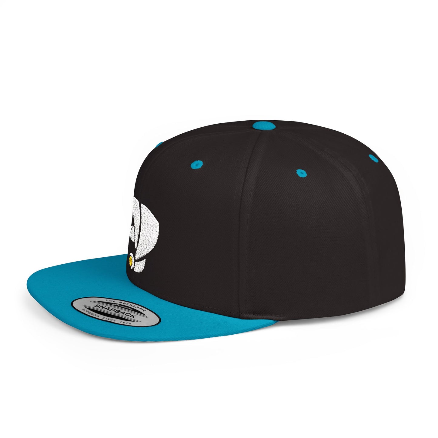 Stylish Flat Bill Snapback Cap - Trendy Casual Hat for Cool Streetwear