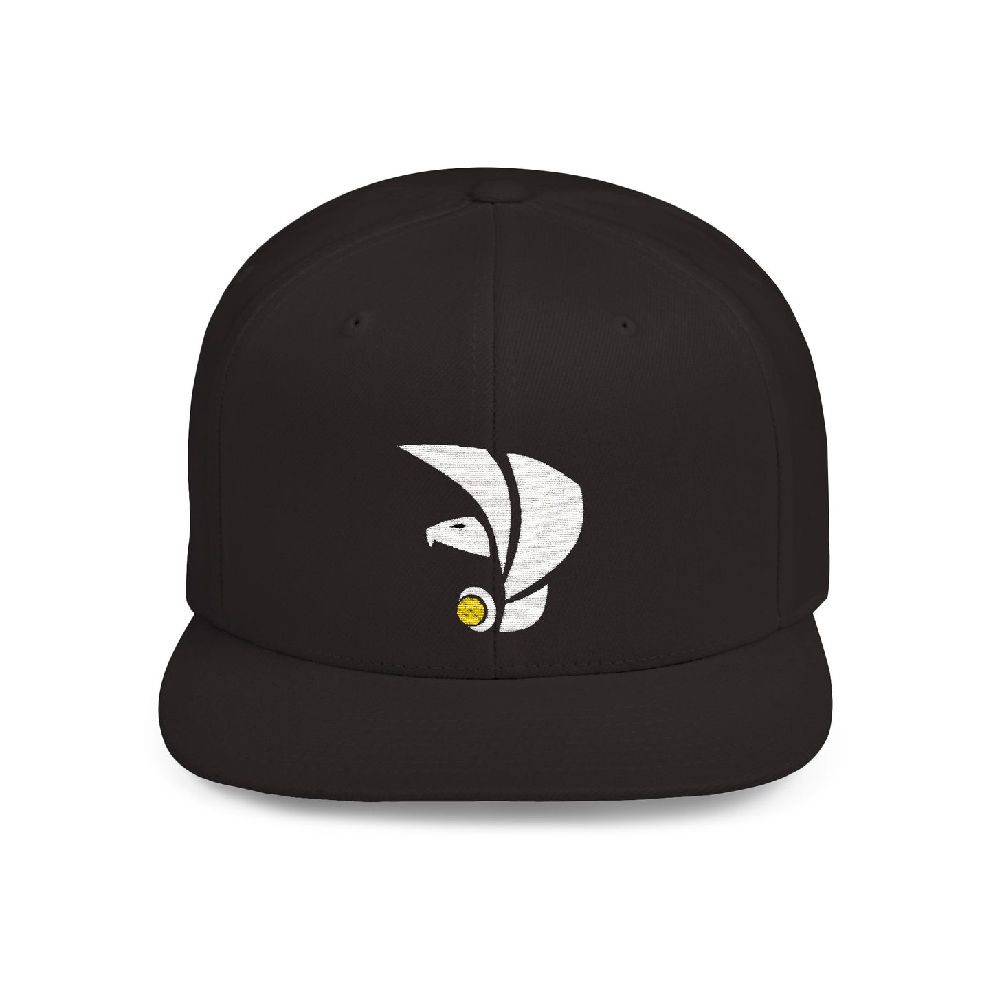 Stylish Flat Bill Snapback Cap - Trendy Casual Hat for Cool Streetwear