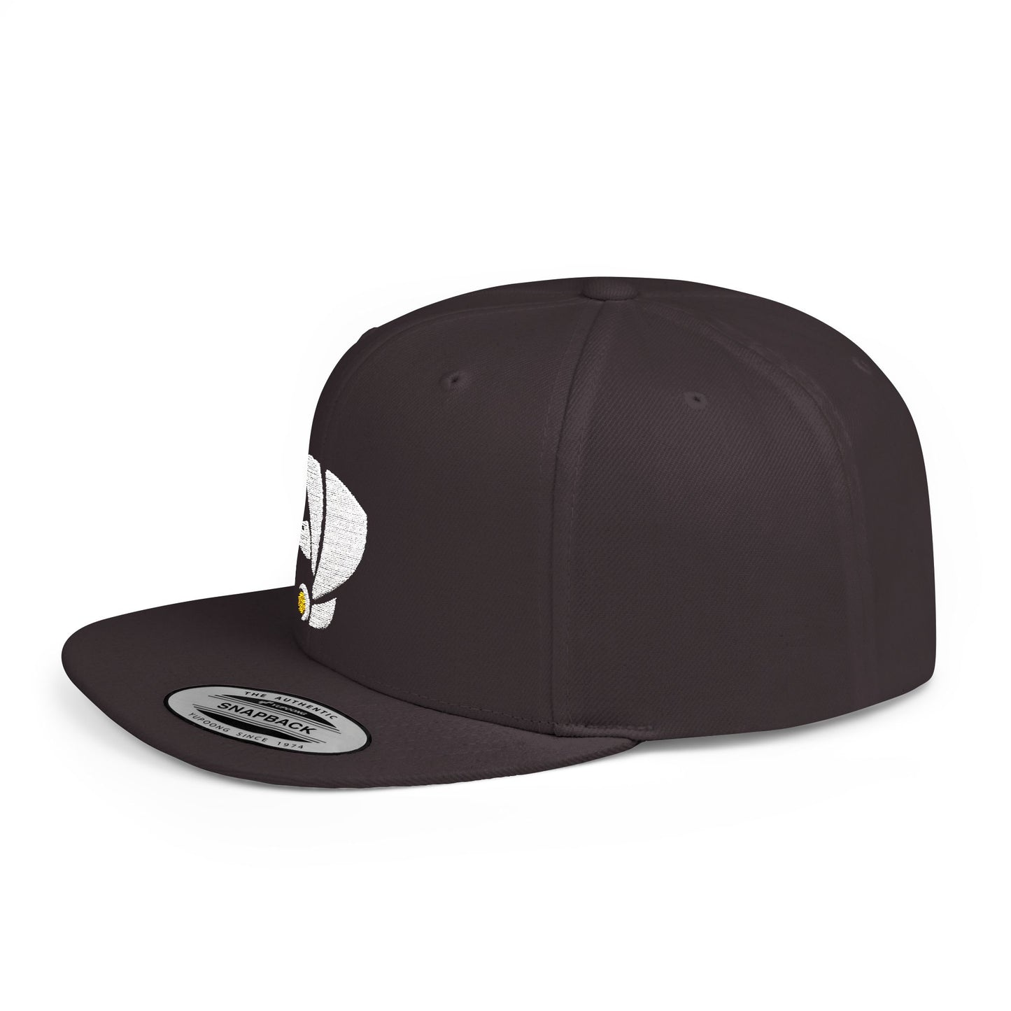 Stylish Flat Bill Snapback Cap - Trendy Casual Hat for Cool Streetwear