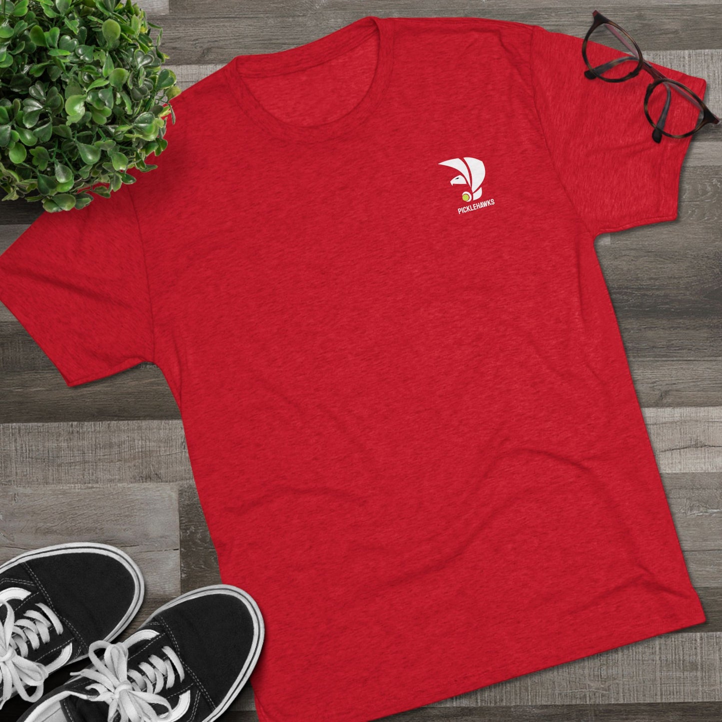 Picklehawk Eco-Friendly Unisex Tri-Blend Crew Tee