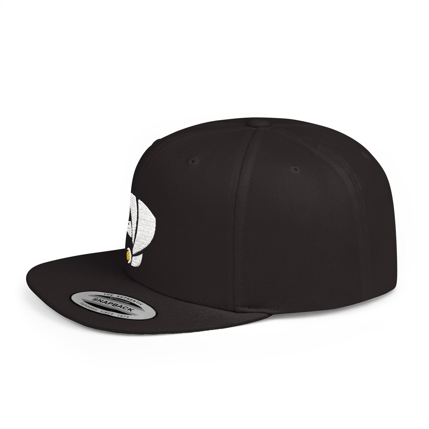 Stylish Flat Bill Snapback Cap - Trendy Casual Hat for Cool Streetwear