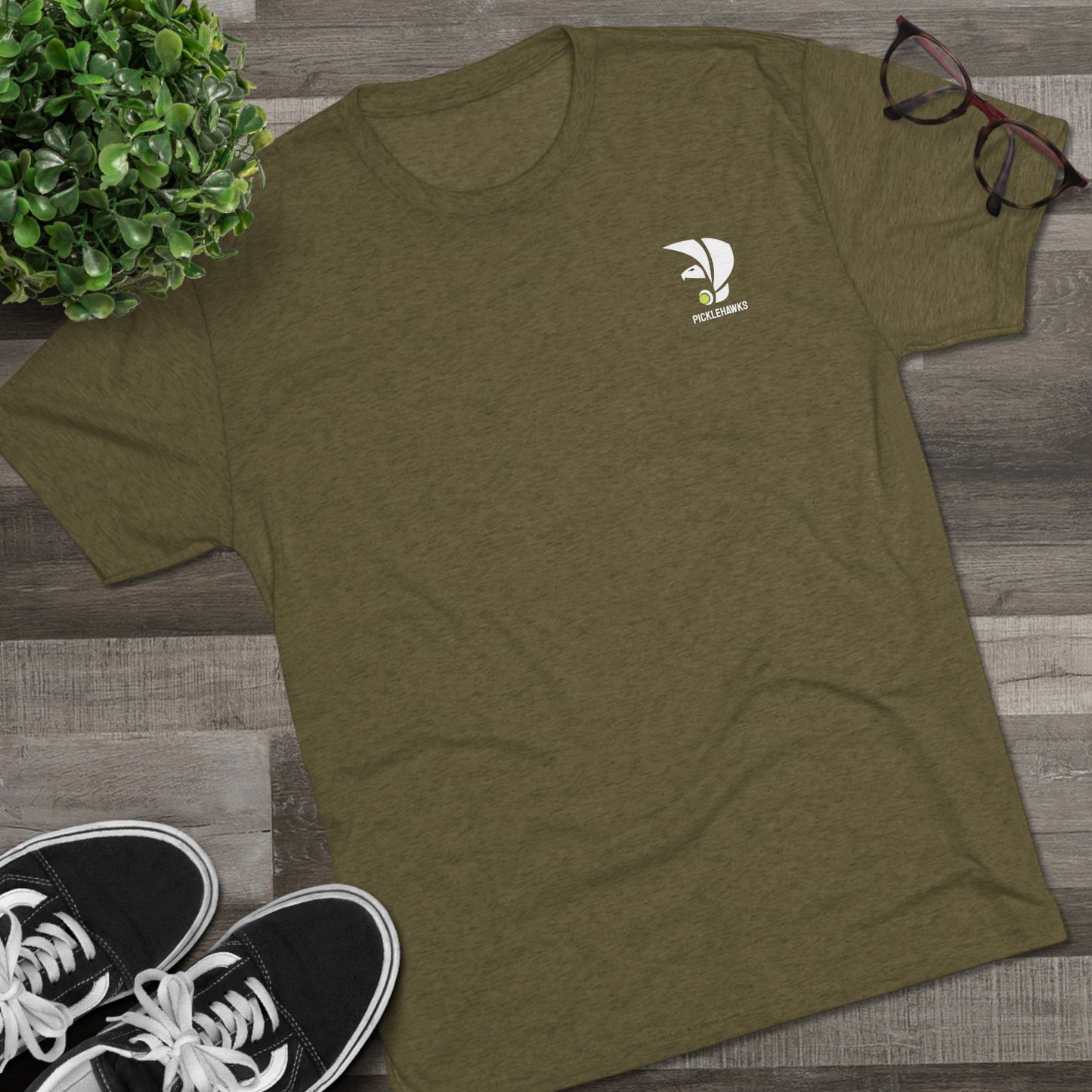 Picklehawk Eco-Friendly Unisex Tri-Blend Crew Tee